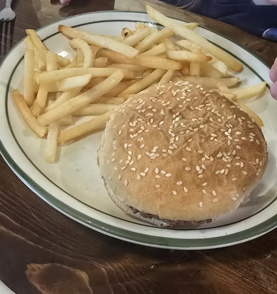 Burger and Fries